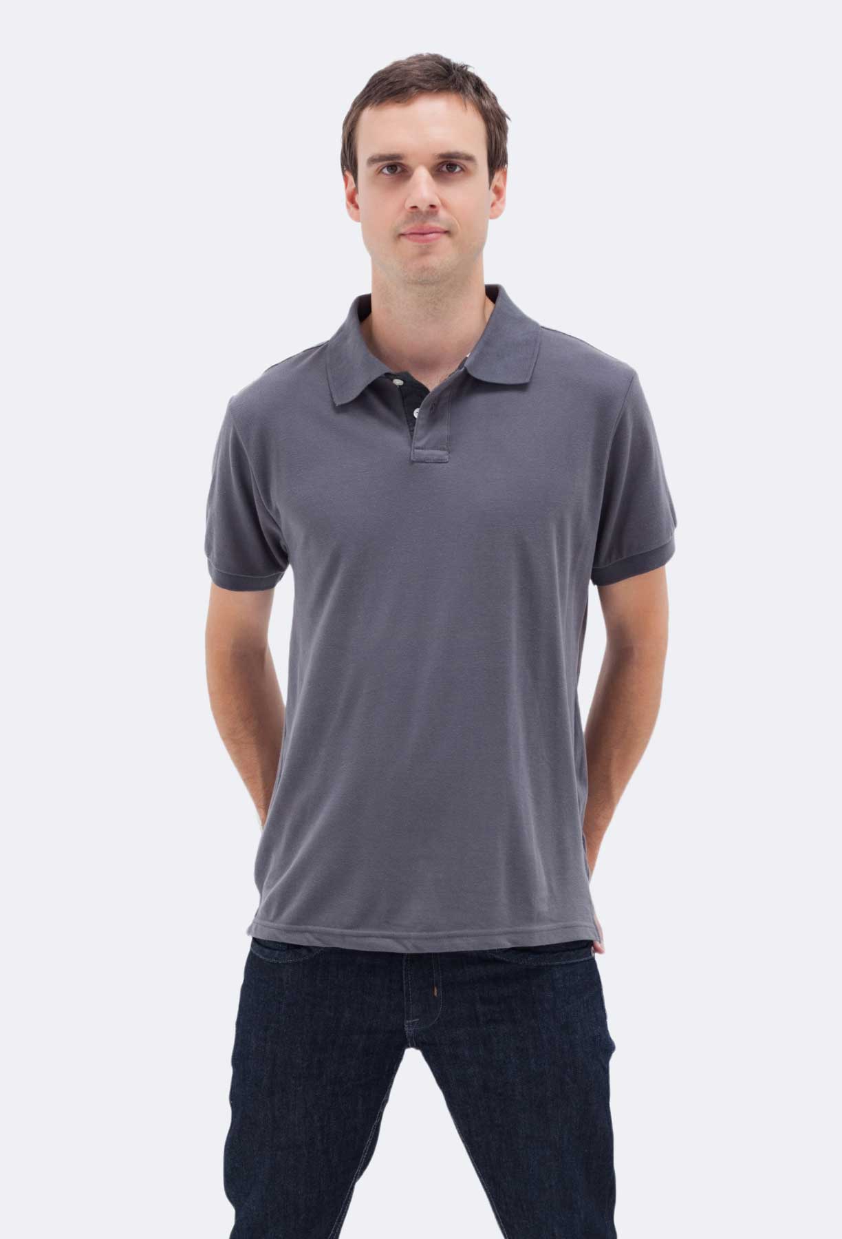 Polo Neck Short Sleeve Pike Men's T-shirt